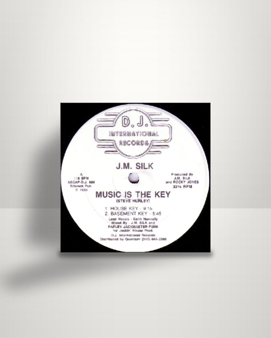 J.M. Silk – Music Is The Key - 12" - D.J. International Records US 1985