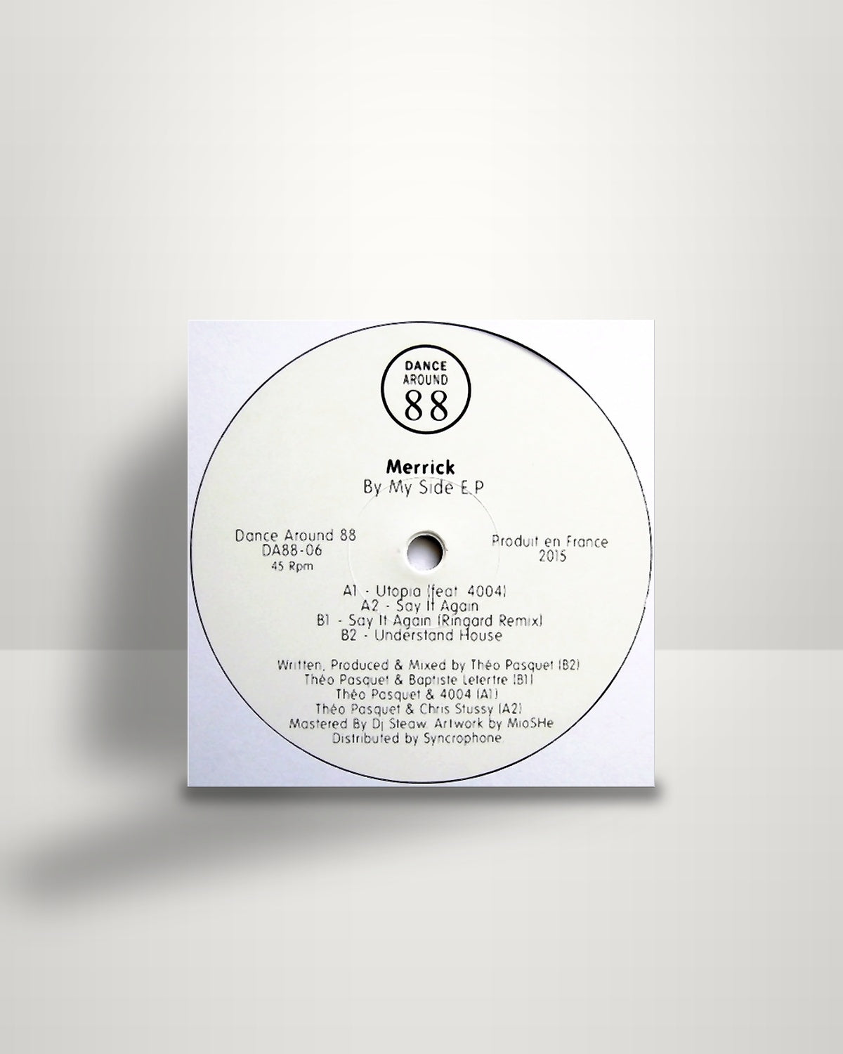 Merrick – By My Side E.P - 12" - Dance Around 88 FR 2015
