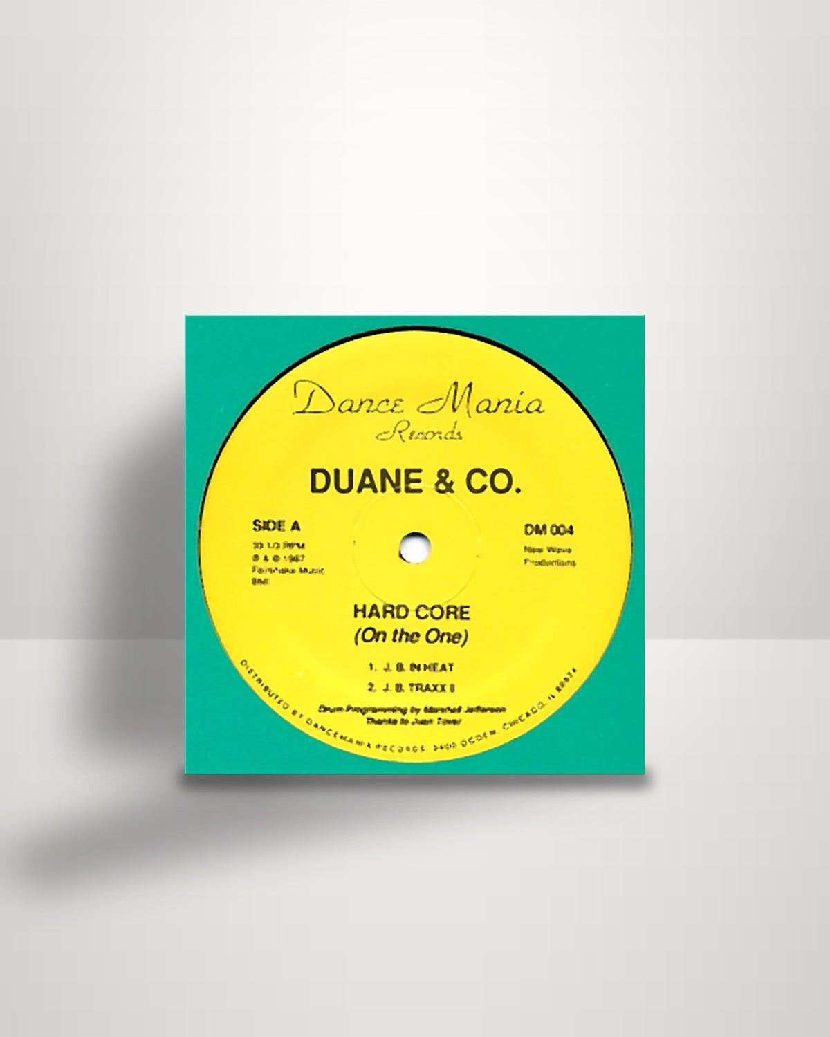 Duane & Co. – Hard Core (On The One) - 12" - Dance Mania US 1987