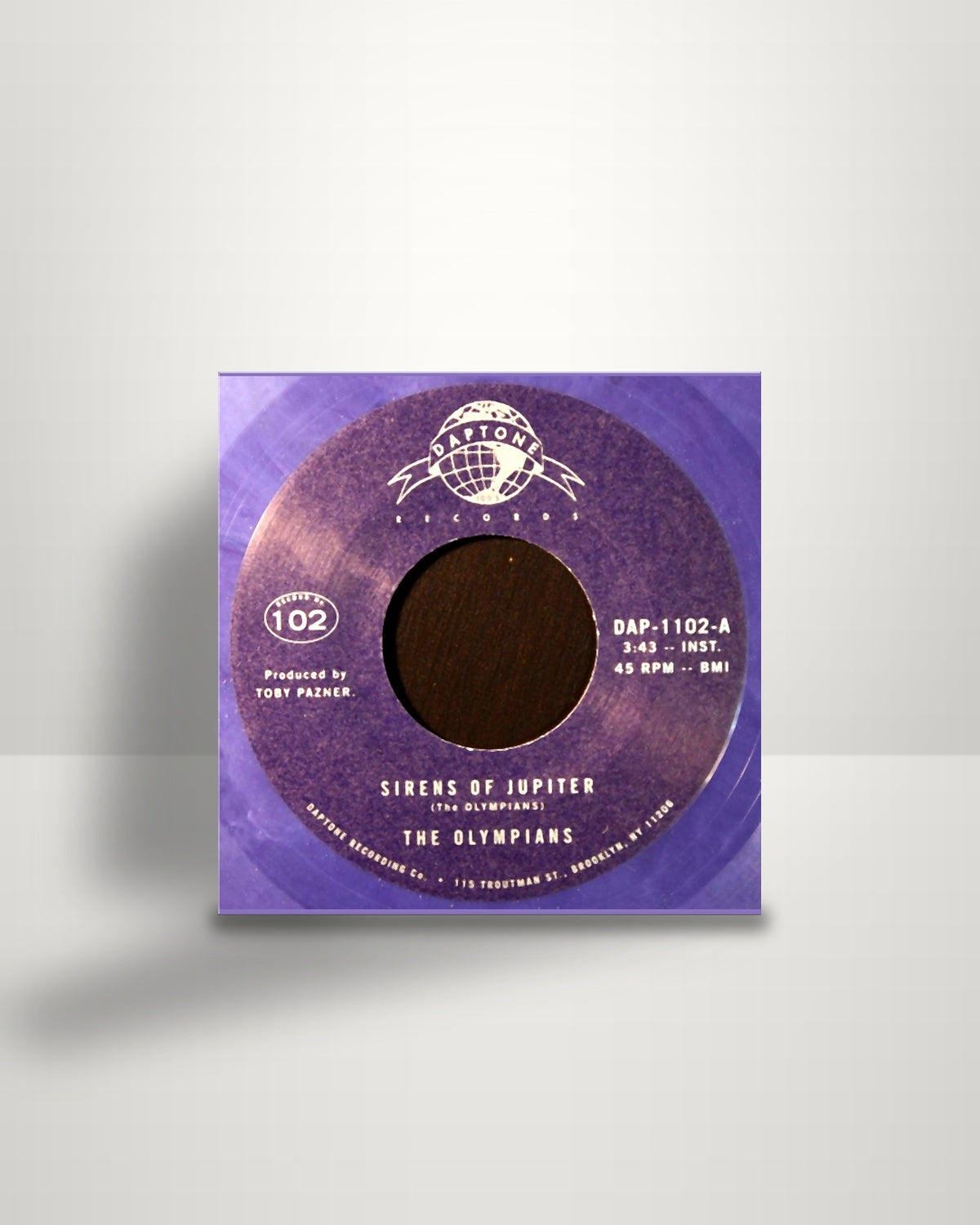 The Olympians – Sirens Of Jupiter / Apollo's Mood - 7" - Daptone Records US 2016