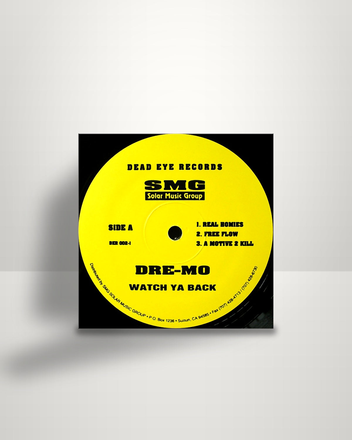 Dre-Mo – Watch Ya Back - 12" - Deadeye Records US 1995