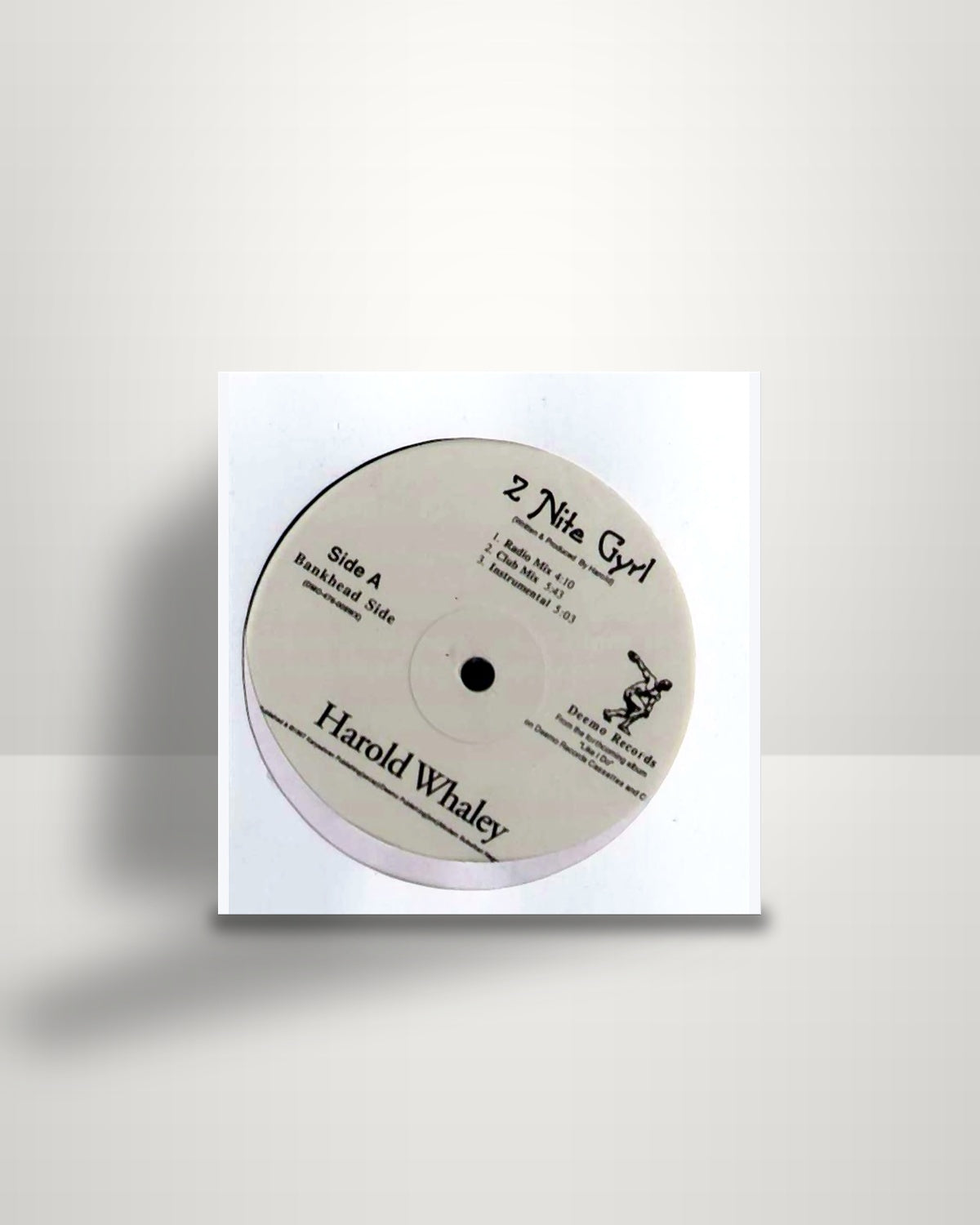 Harold Whaley – 2 Nite Gyrl - 12" - Deemo Records US 1997