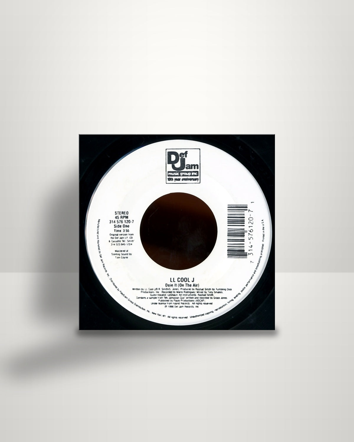 LL Cool J – Doin It - 7" - Def Jam Music Group Inc. US 1996