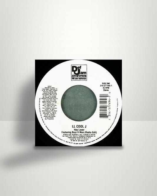 LL Cool J – Hey Lover - 7" - Def Jam Music Group Inc. US 1995