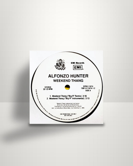 Alfonzo Hunter – Weekend Thang (Remix) - 12" - Def Squad US 1997