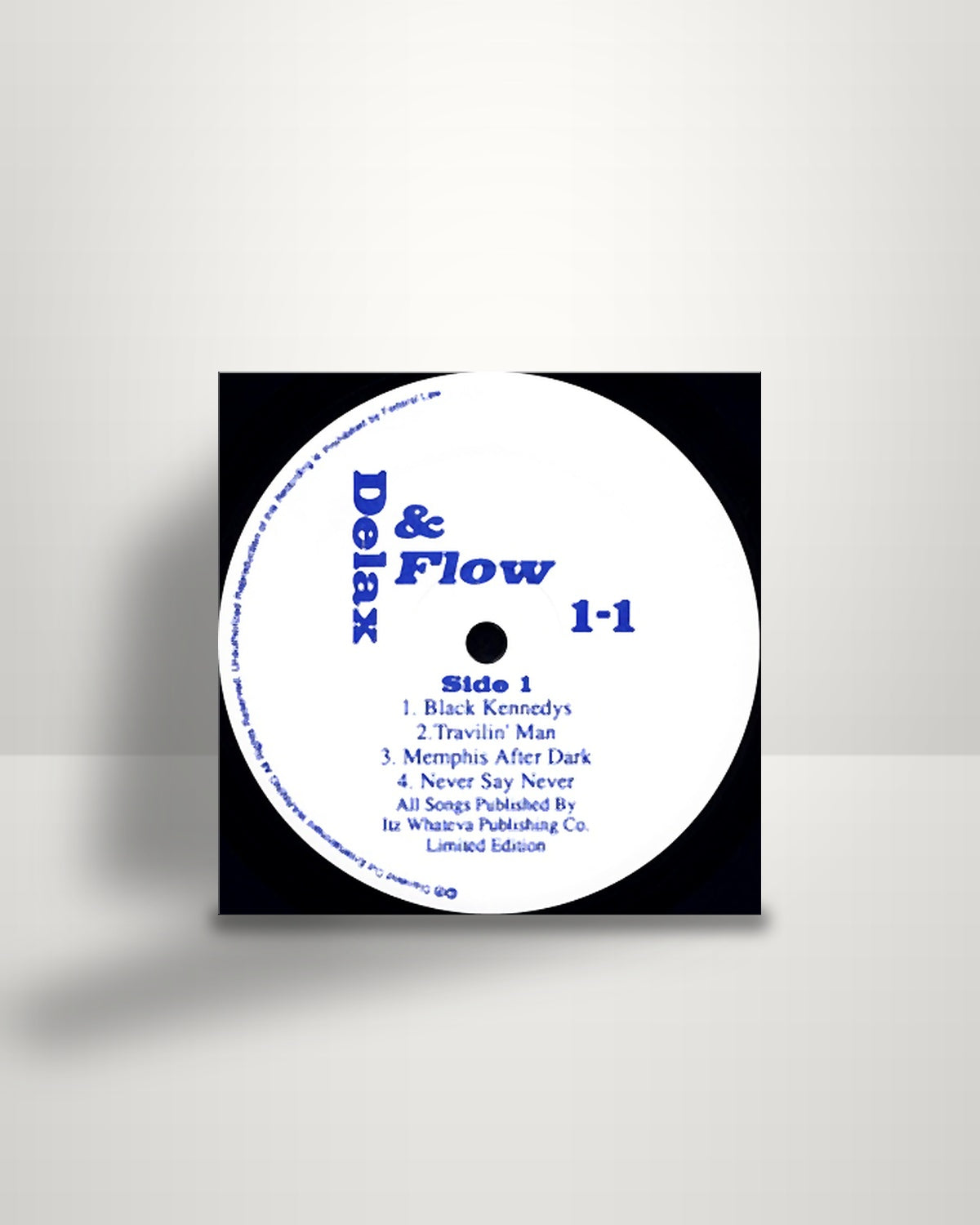 Delax & Flow 1-1 – Black Kennedys - 12" - Diamond Cut Entertainment US 1999