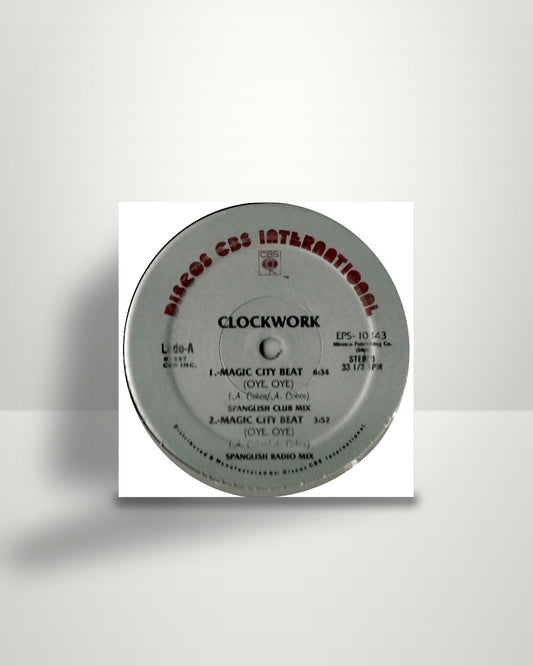 Clockwork – Magic City Beat - 12" - Discos CBS International US 1987