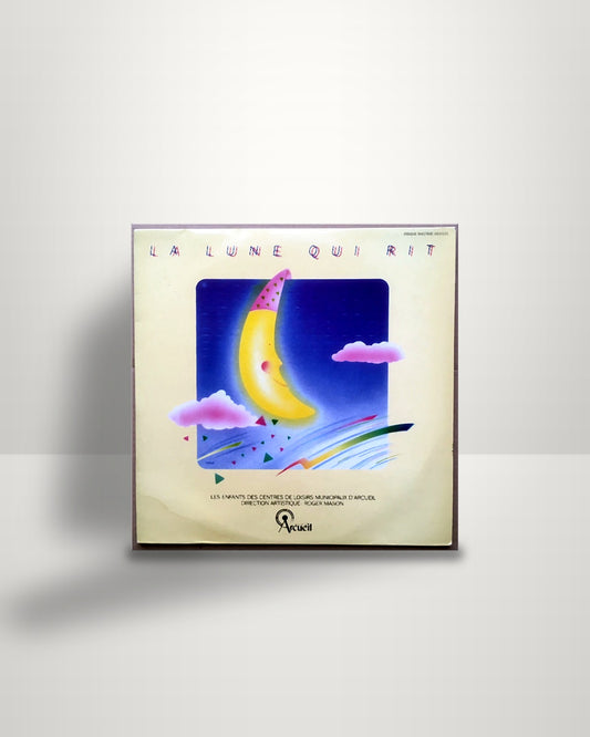 Les Enfants Des Centres De Loisirs Municipaux D'Arcueil , Direction Artistique Roger Mason – La Lune Qui Rit - LP - Disques Ragtime FR