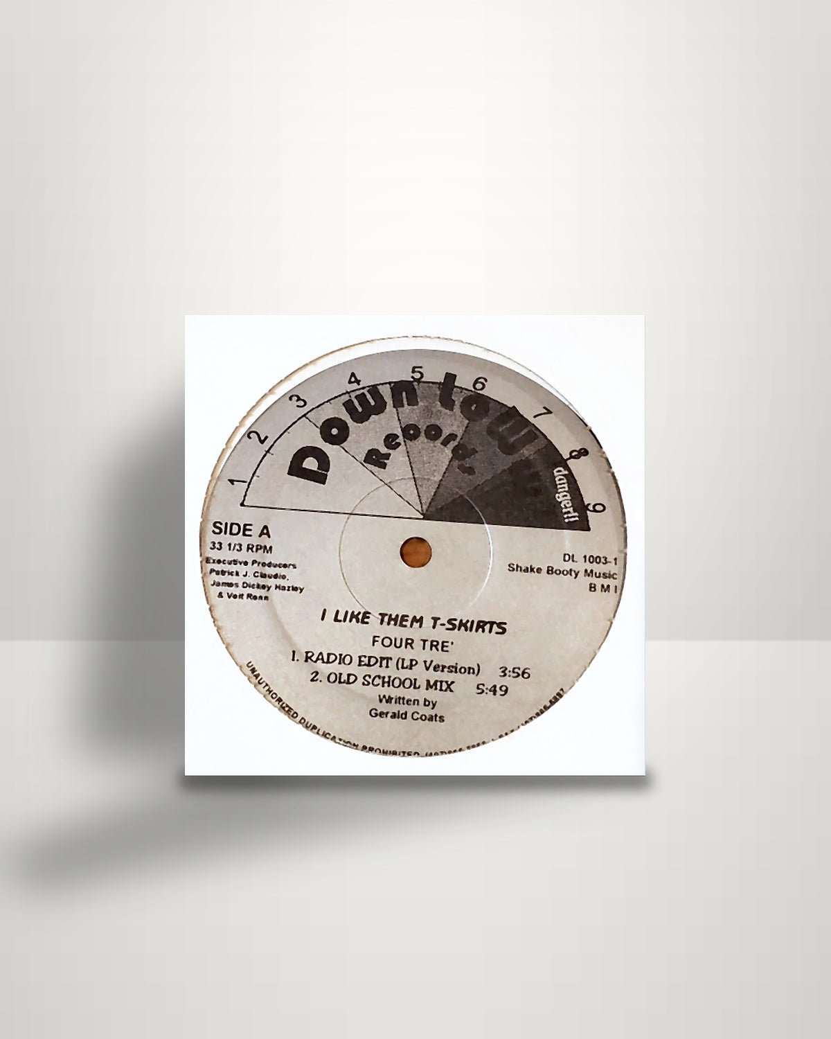 4 Tre' – I Like Them T-Skirts - 12" - Down Low Records US