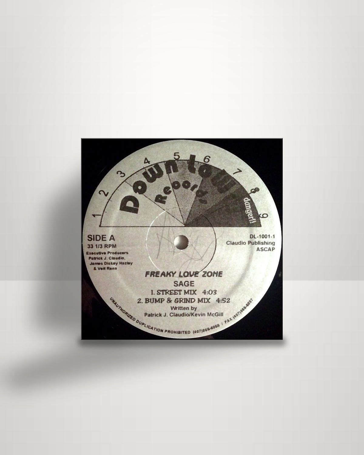 Sage – Freaky Love Zone - 12" - Down Low Records US