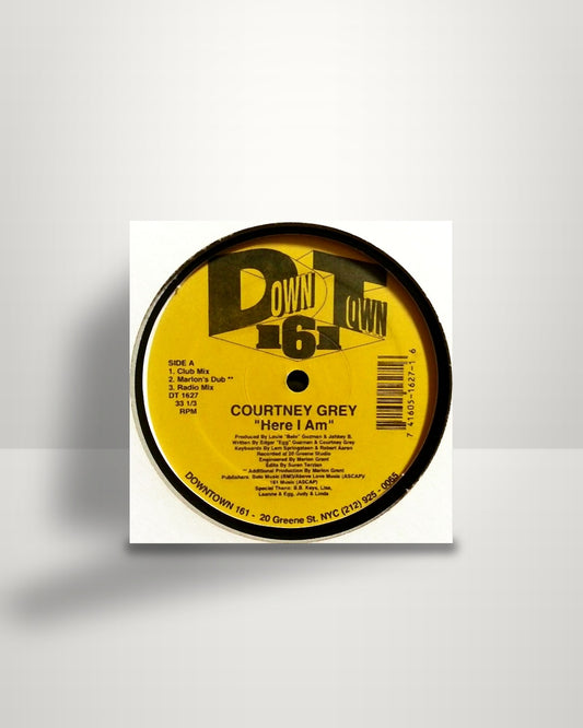 Courtney Grey – Here I Am - 12" - Downtown 161 US 1994