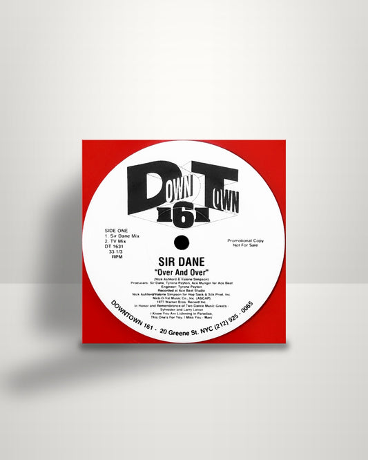Sir Dane – Over And Over - 12" - Downtown 161 US 1995