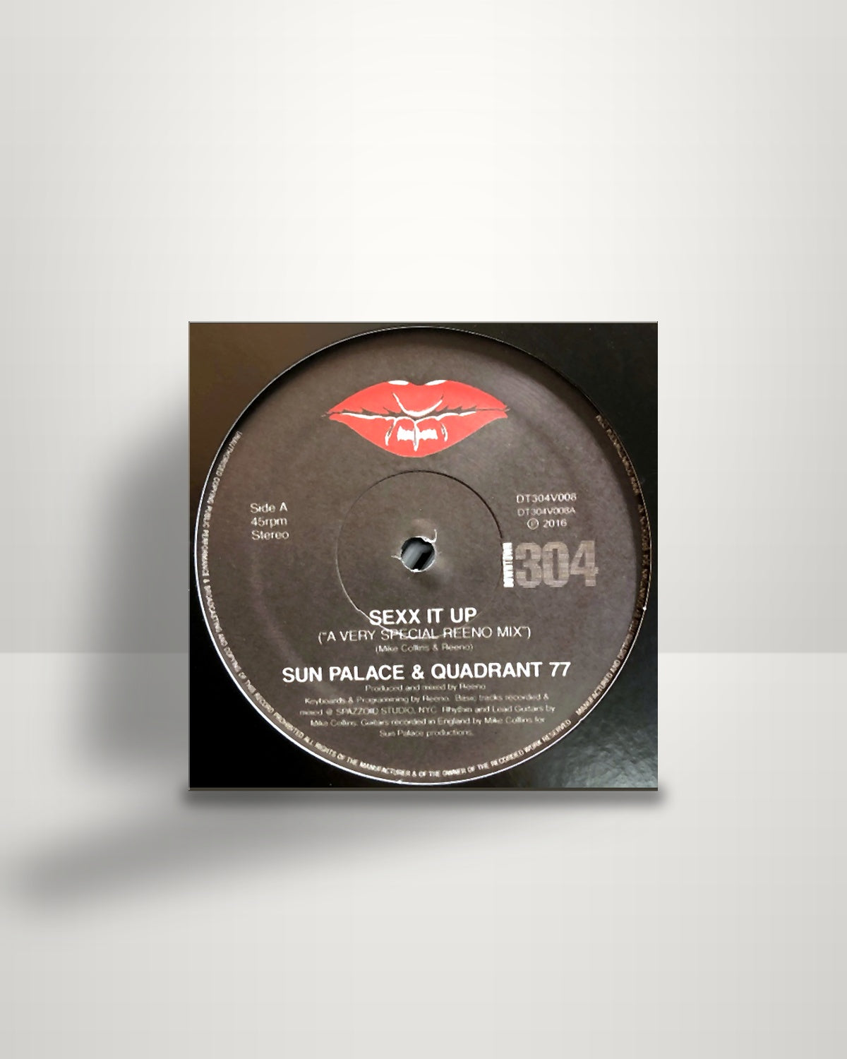 Sun Palace & Quadrant 77 – Sexx It Up - 12" - Downtown 304 US 2017