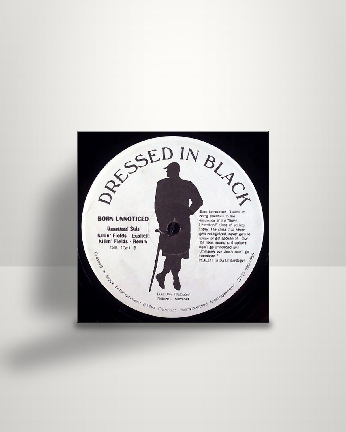 Born Unnoticed – Warmnites - 12" - Dressed In Black US 1994