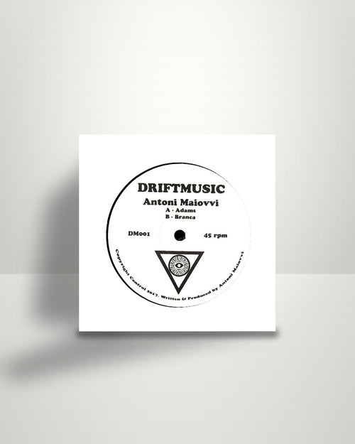 Antoni Maiovvi – Adams / Branca - 12" - Driftmusic DE 2017