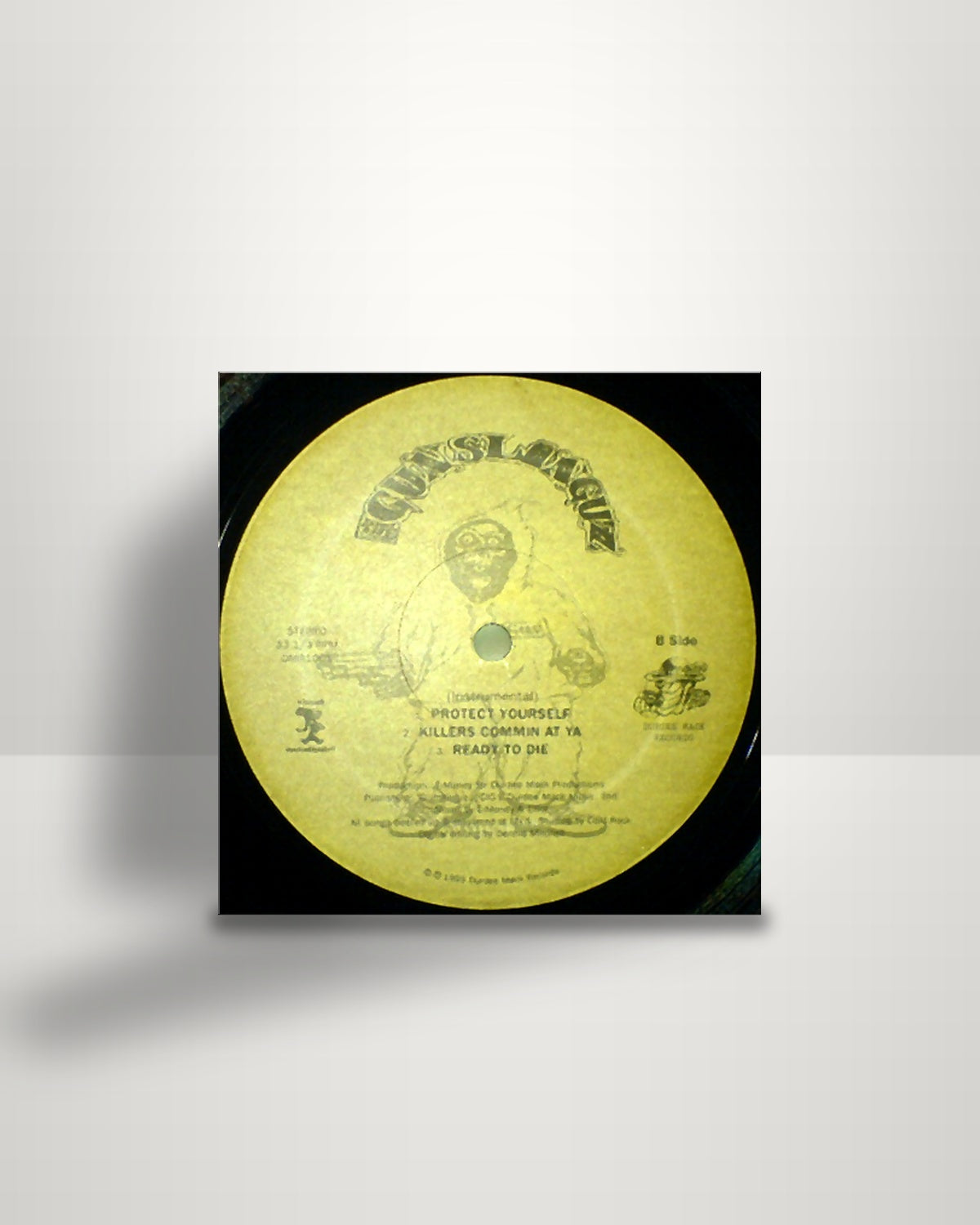 The Gunslinguz – Protect Yourself / Killers Commin At Ya / Ready To Die - 12" - Durdee Mack Records US 1995