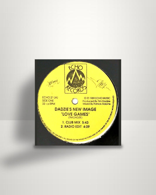 Dadzie's New Image – Love Games - 12" - Echo Records US 1989