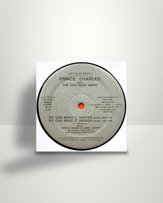 Prince Charles And The City Beat Band – We Can Make It Happen - 12" - Electric Ice Records US 1985