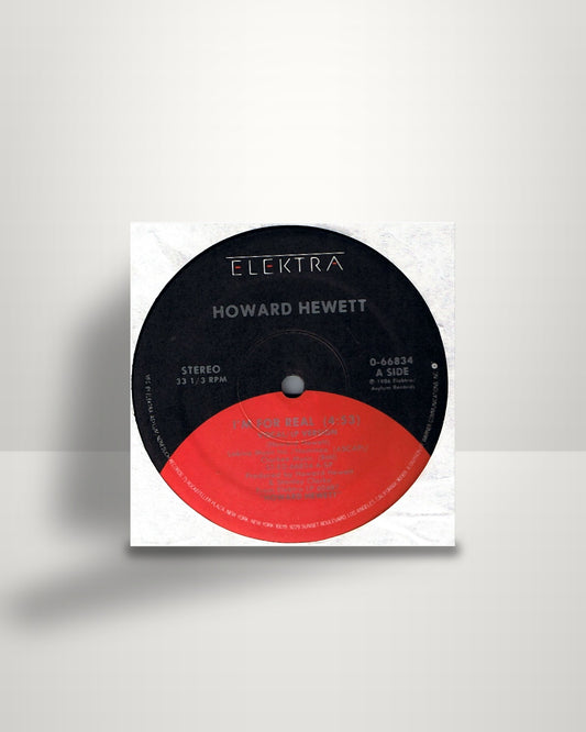 Howard Hewett – I'm For Real - 12" - Elektra US 1986