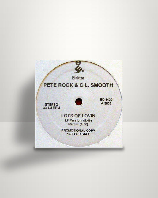 Pete Rock & C.L. Smooth – Lots Of Lovin - 12" - Elektra US 1993