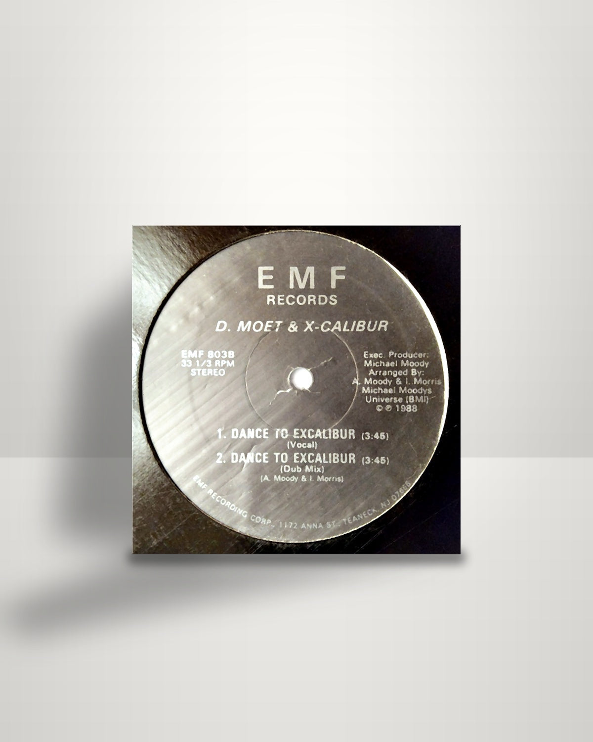 D-Moet & X-Calibur – Everything I Own - 12" - EMF Records US 1988