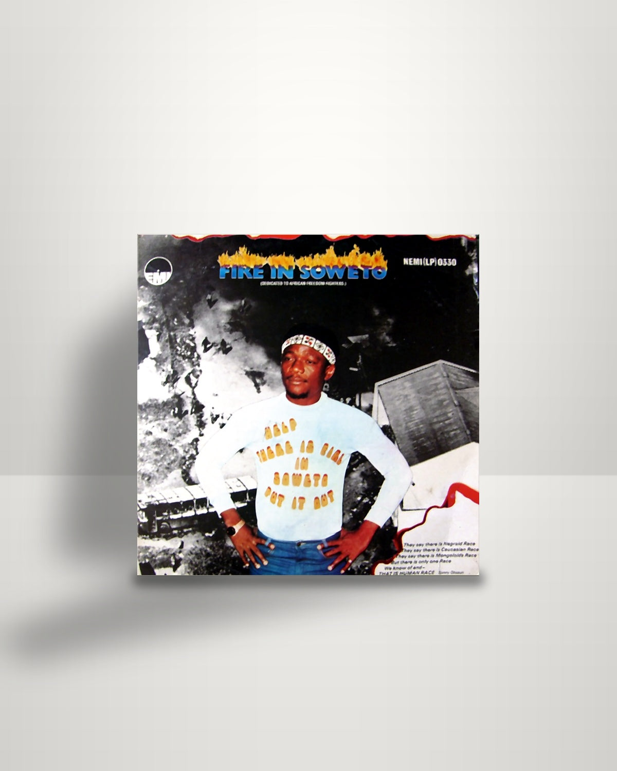Sonny Okosun – Fire In Soweto - LP - EMI NI 1978