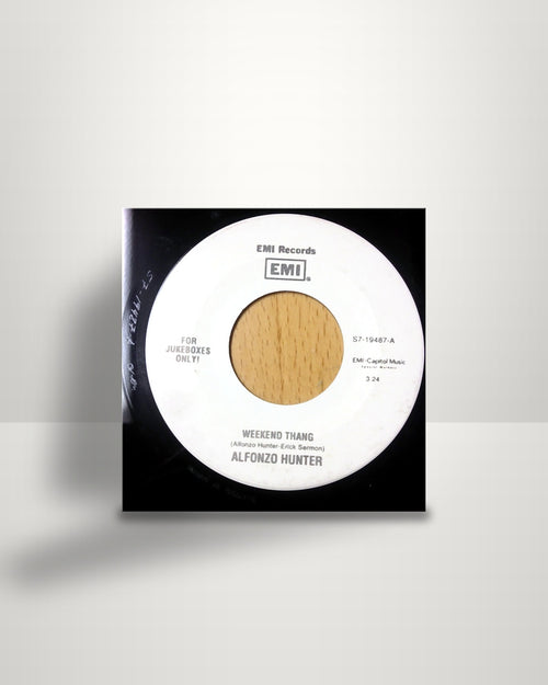 Alfonzo Hunter – Weekend Thang - 7" - EMI US 1996
