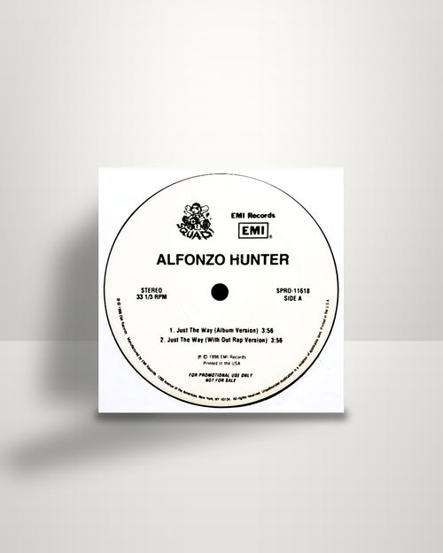 Alfonzo Hunter – Just The Way - 12" - EMI US 1996
