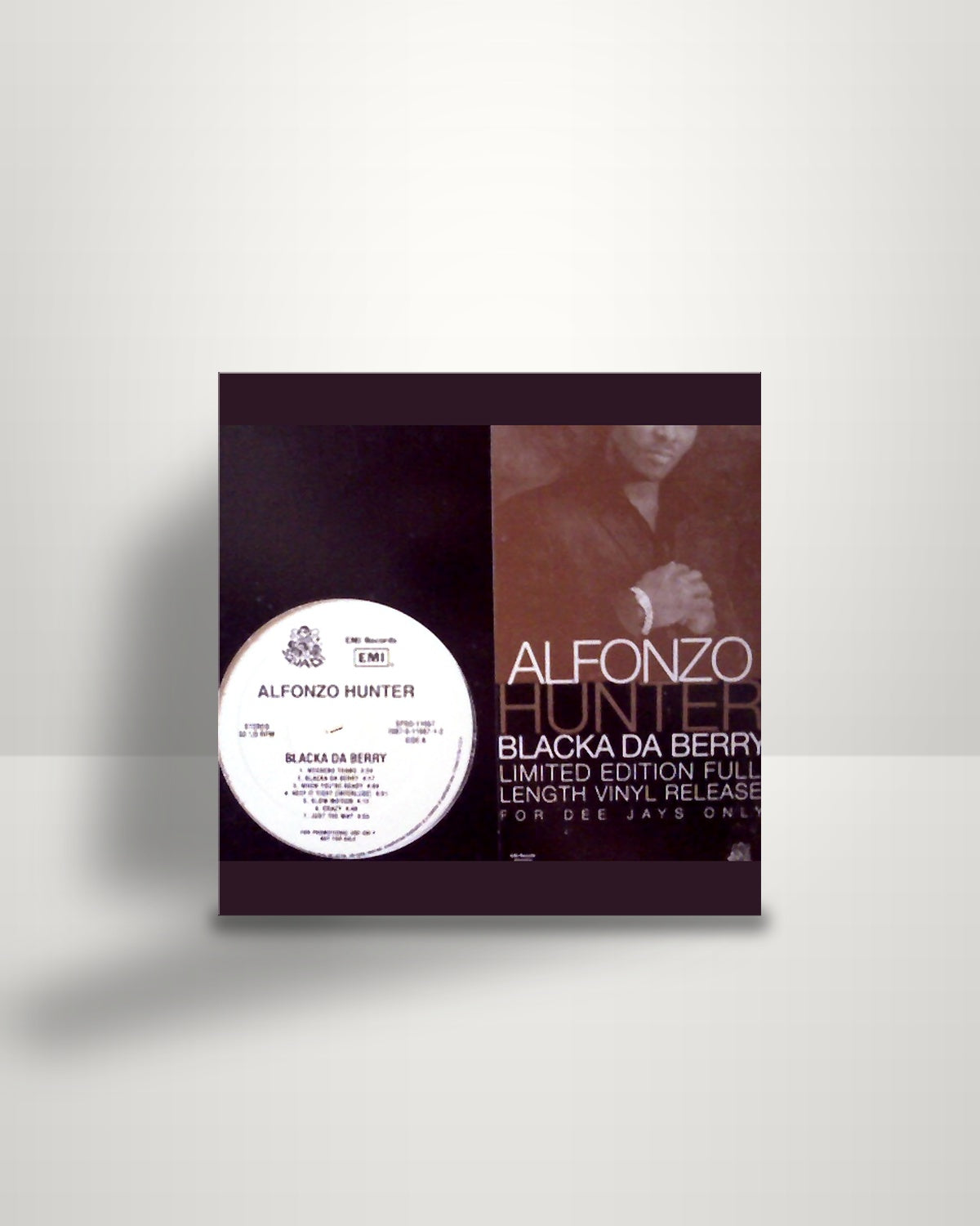 Alfonzo Hunter – Blacka Da Berry - LP - EMI US 1996