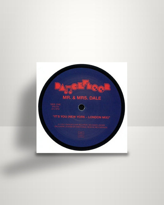 Mr. & Mrs. Dale – It's You - 12" - Emotional Rescue UK 2017