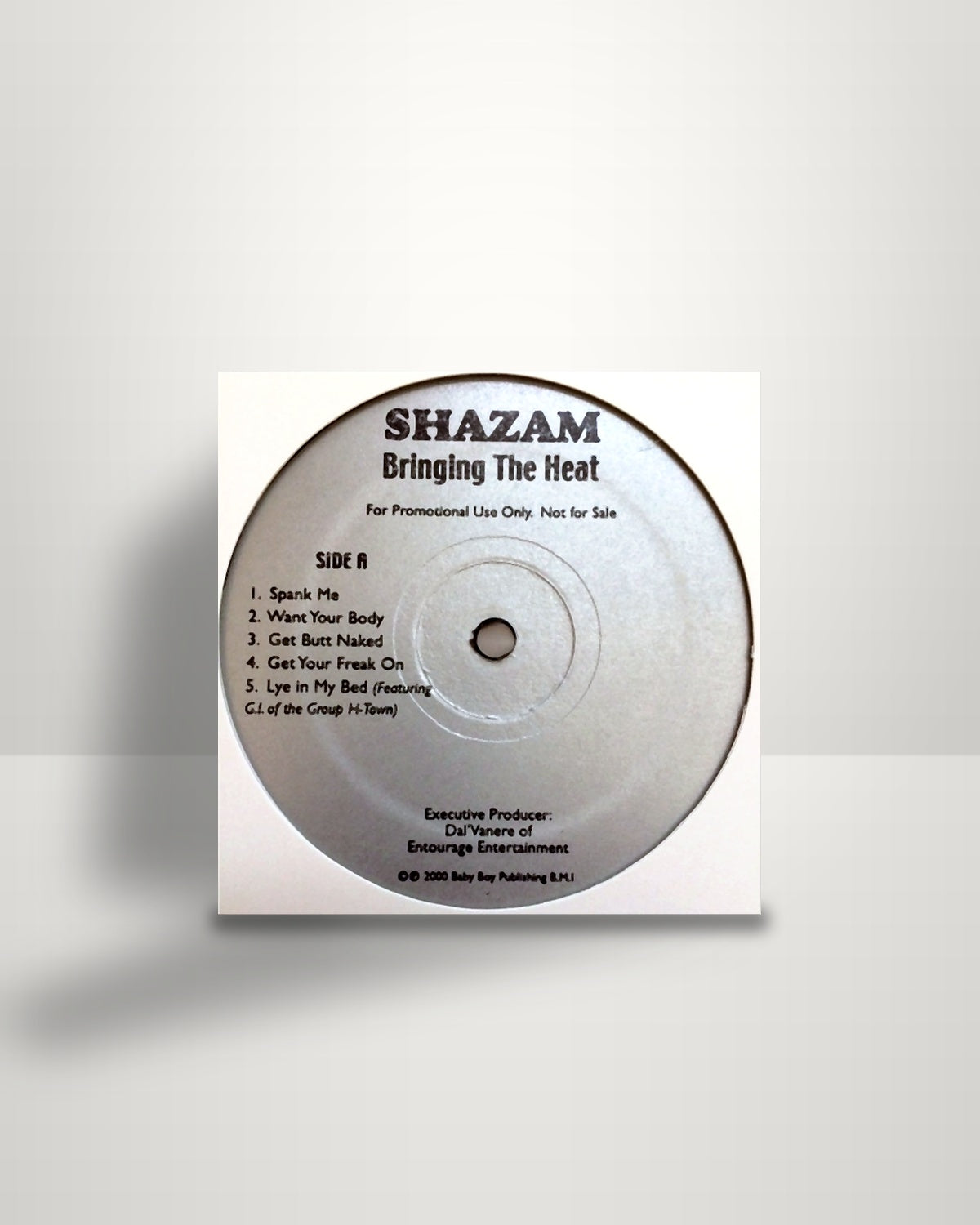 Shazam – Bringing The Heat - LP - Entourage Entertainment US 2000