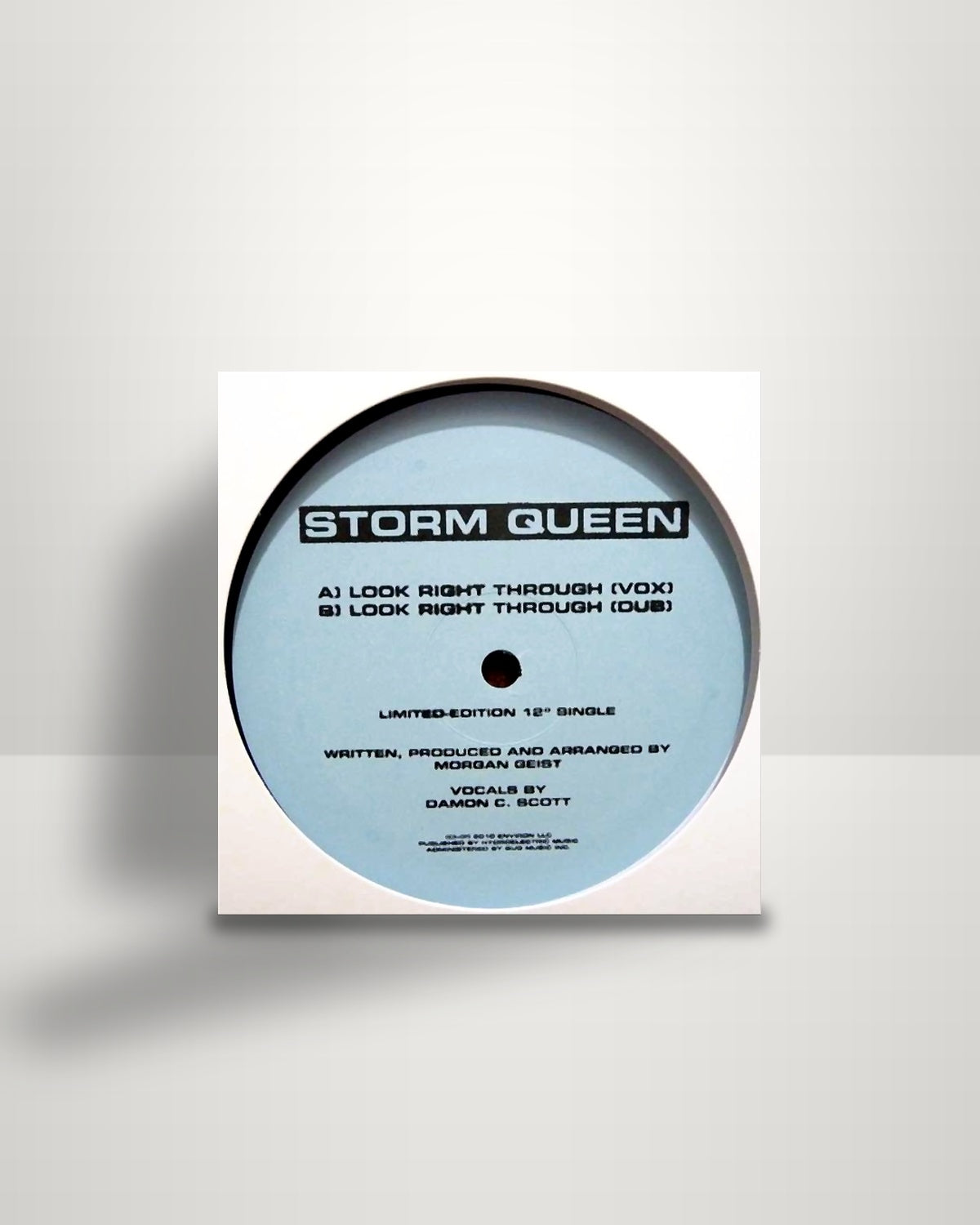 Storm Queen – Look Right Through - 12" - Environ US 2010