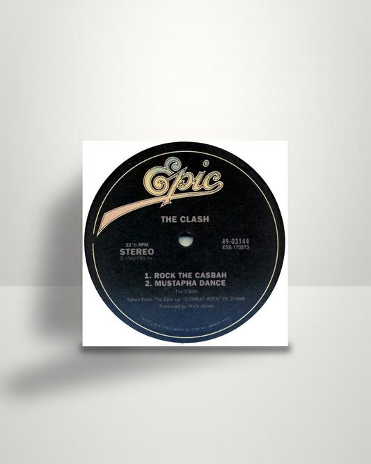 The Clash – Rock The Casbah - 12" - Epic US 2005