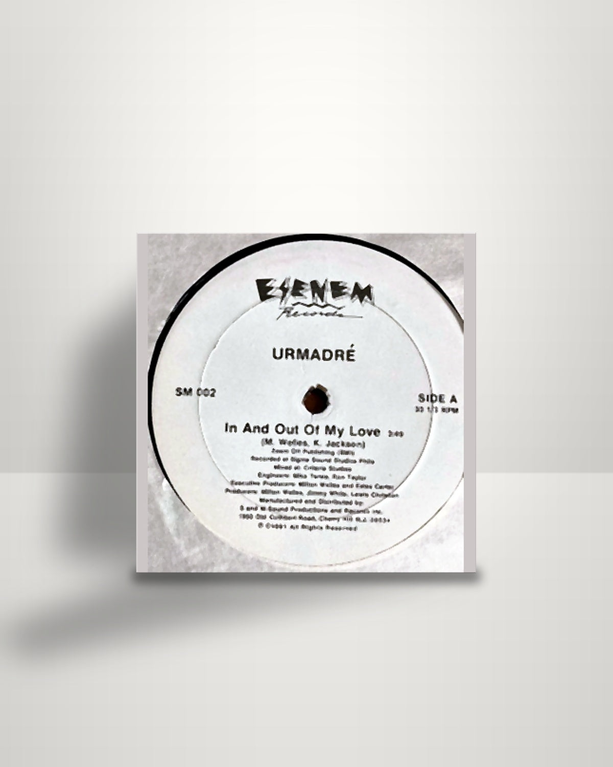 Urmadré – In And Out Of My Love - 12" - Esenem Records US 1991