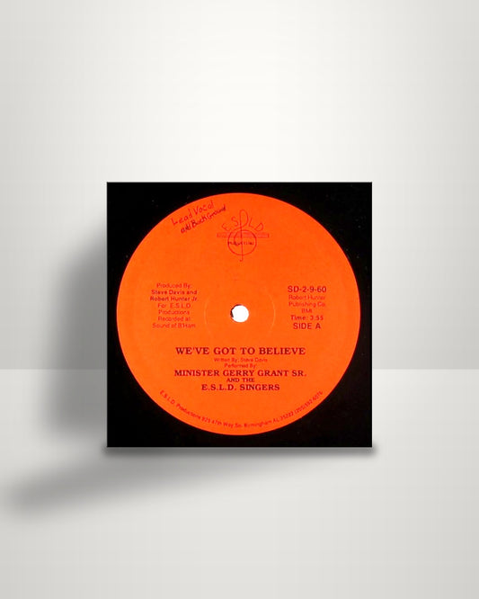 ESLD – We've Got To Believe - 12" - ESLD US
