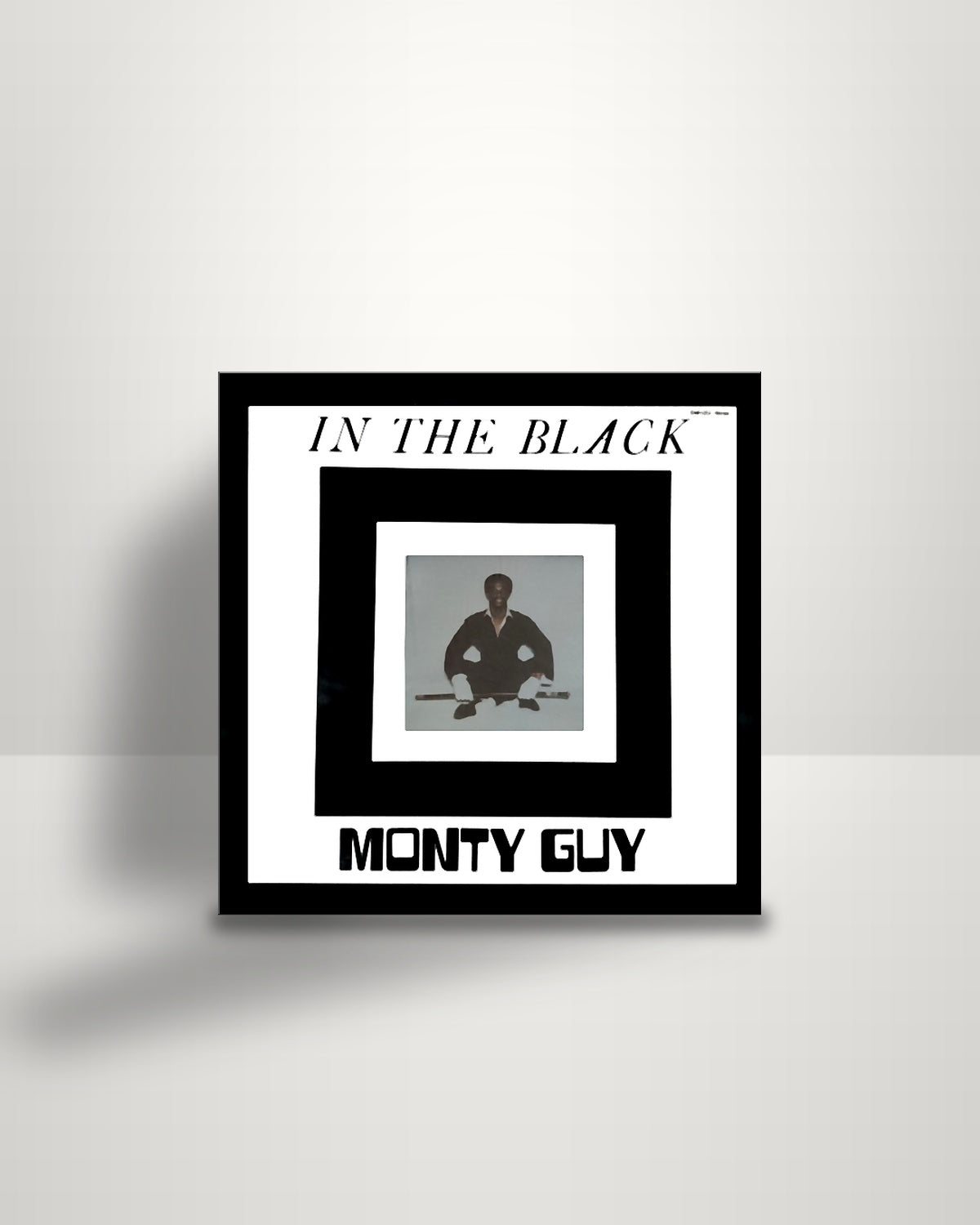 Monty Guy – In The Black - LP - Evertone-Muse Inc. US 1985