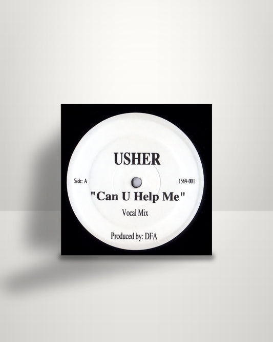 Usher – Can U Help Me - 12" - Fall Out Records US 2002