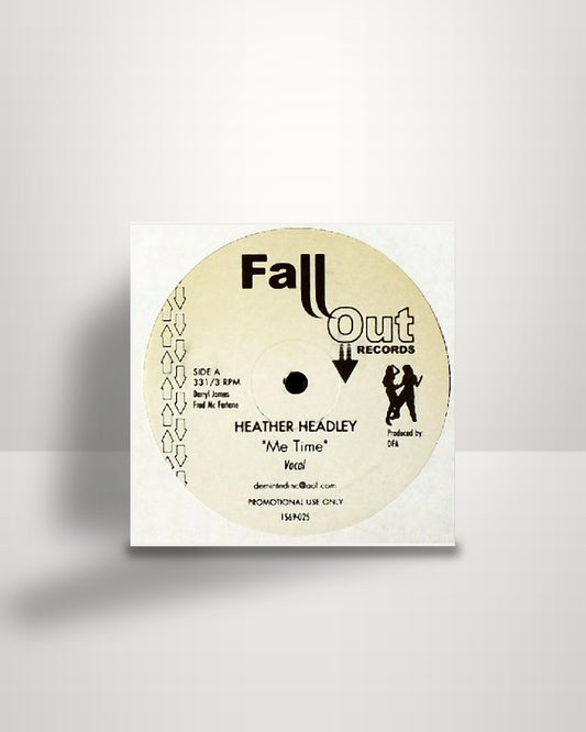 Heather Headley – Me Time (DFA Remix) - 12" - Fall Out Records US 2006