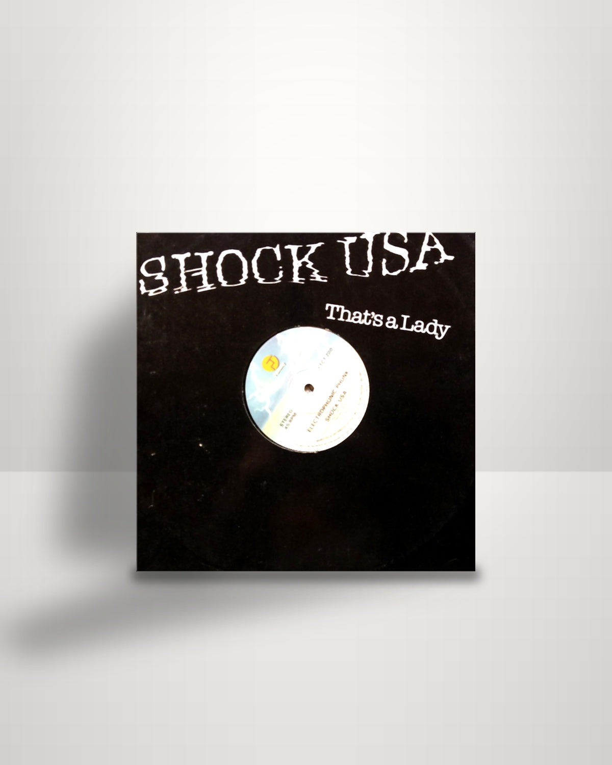 Shock – That's A Lady / Electrophonic Phunk - 12" - Fantasy UK 1982