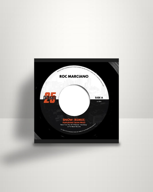 Roc Marciano – Snow Remix / Ridin' Around - 7" - Fat Beats US 2020