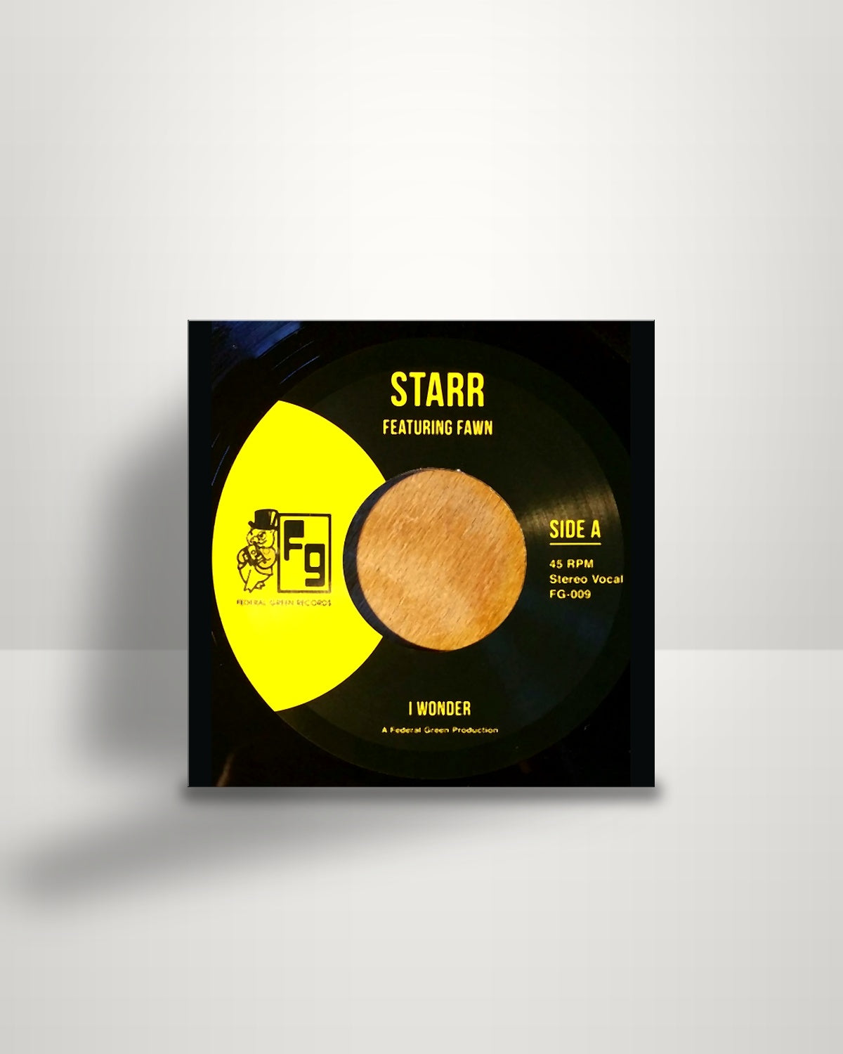 Starr Featuring Fawn – I Wonder - 7" - Federal Green Records US 2018