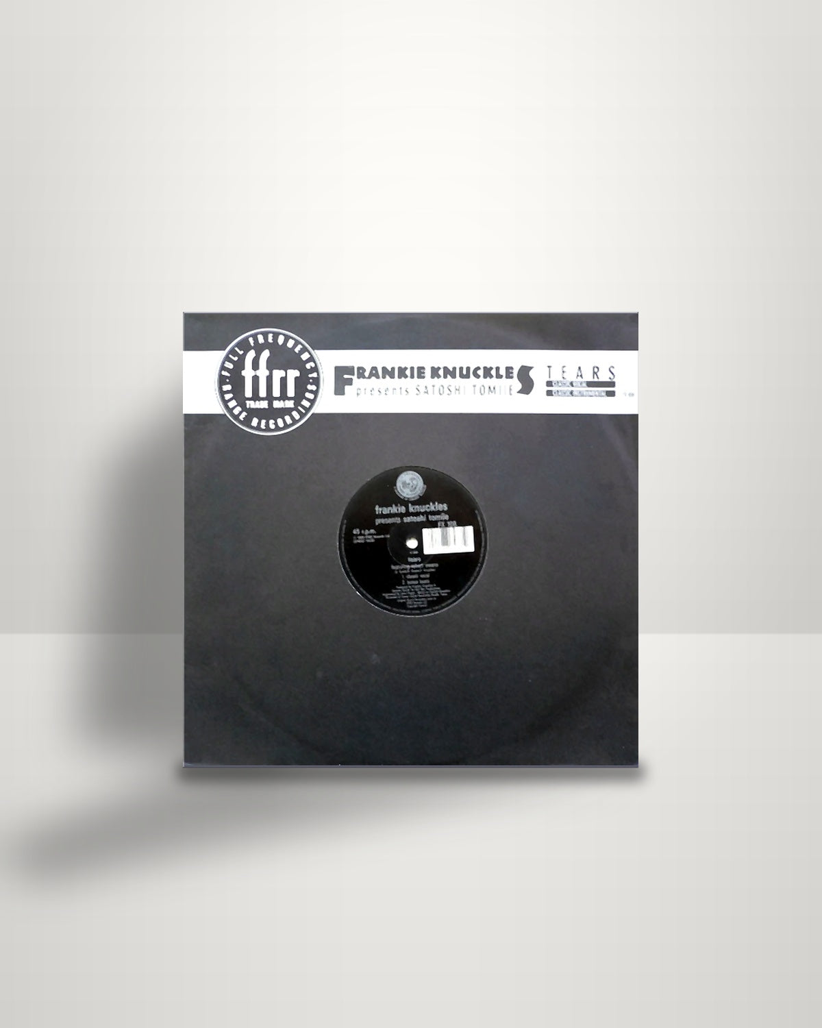 Frankie Knuckles Presents Satoshi Tomiie – Tears - 12" - FFRR UK 1989