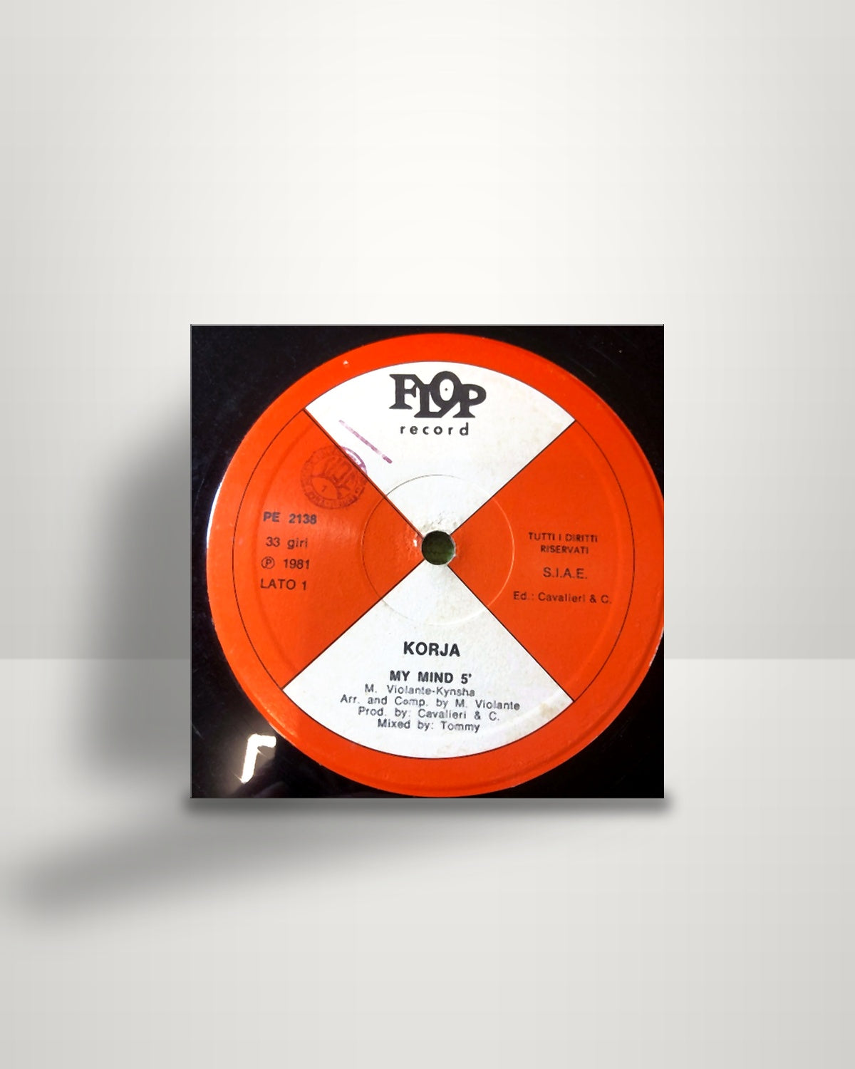 Korja – My Mind - 12" - Flop Record IT 1981