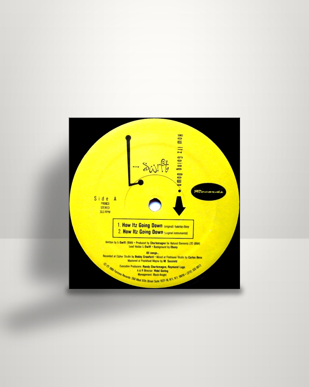 L Swift – How Itz Going Down - 12" - Fortress Entertainment US 1995