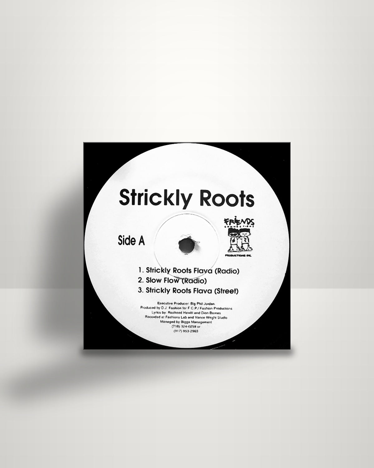 Strickly Roots – Strickly Roots Flava - 12" - Friends Connections Productions US 1994