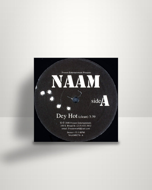 Naam Brigade – Dey Hot / Thugs - 12" - Frozen Entertainment US 2000