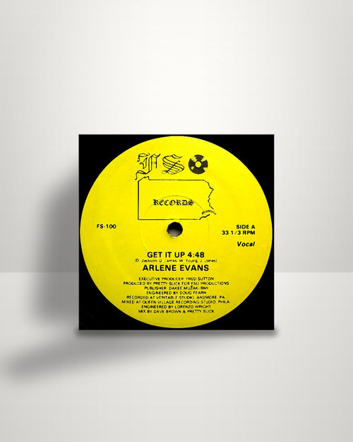 Arlene Evans – Get It Up - 12" - FSO Records US