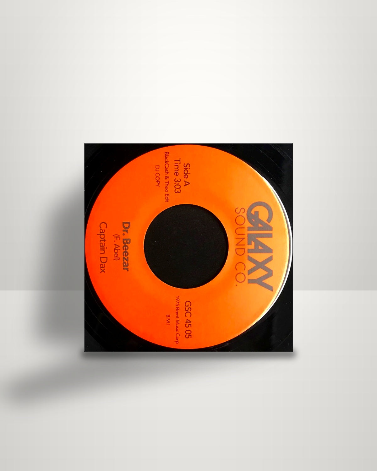 Captain Dax / Harry Mosco – Dr. Beezar / I Feel Funky - 7" - Galaxy Sound Co. UK 2016