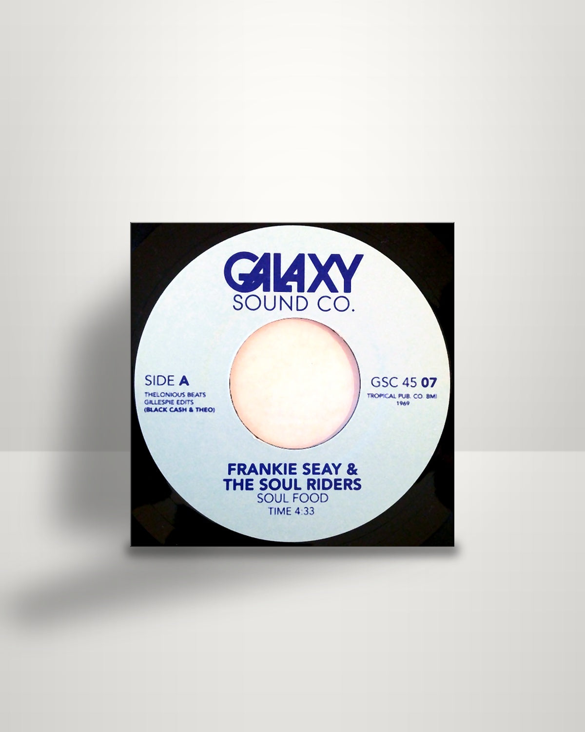 Frankie Seay & The Soul Riders / Lyn Christopher – Soul Food / Take Me With You - 7" - Galaxy Sound Co. US 2016