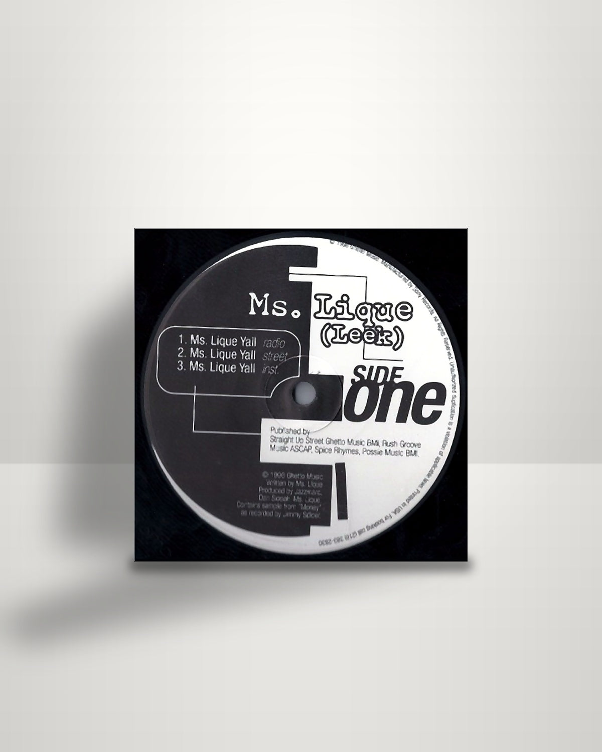 Ms. Lique – Ms. Lique Yall - 12" - Ghetto Music US 1996